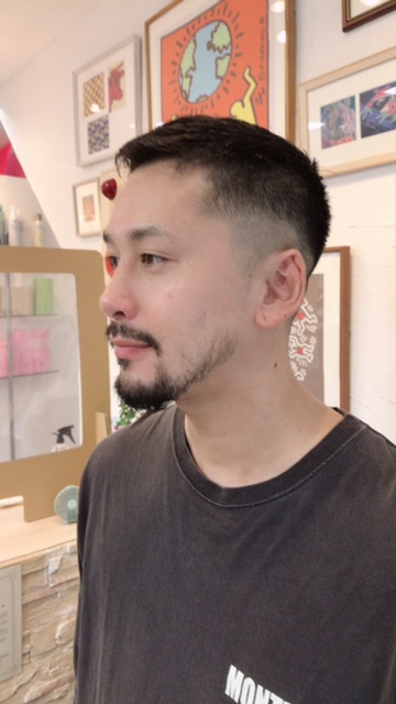 メンズスキンフェード