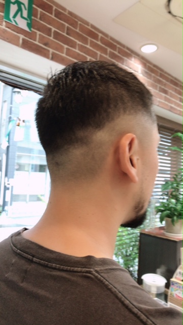 メンズスキンフェード